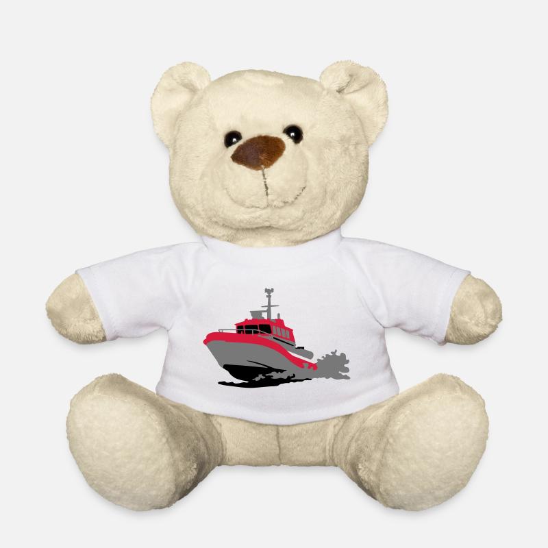 Motorboot - Teddy - Weiß