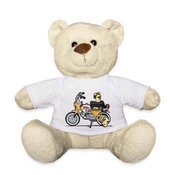 Singe - Nounours - blanc - Devant