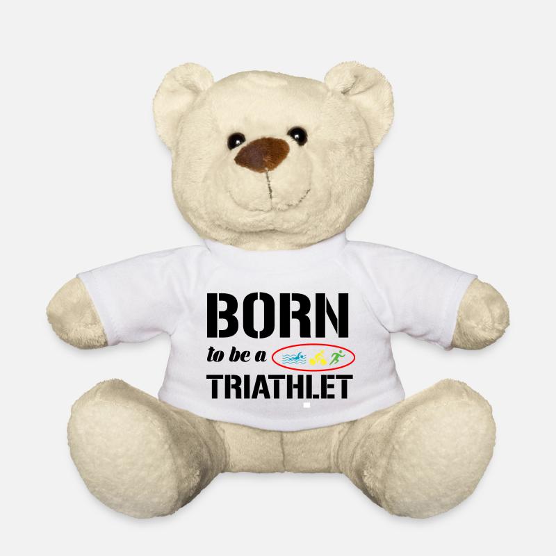 Triathlon - Teddy Bear - white