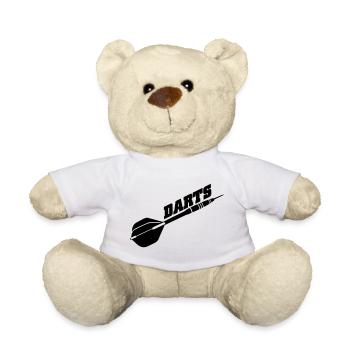 darts - Teddy Bear - white - Front