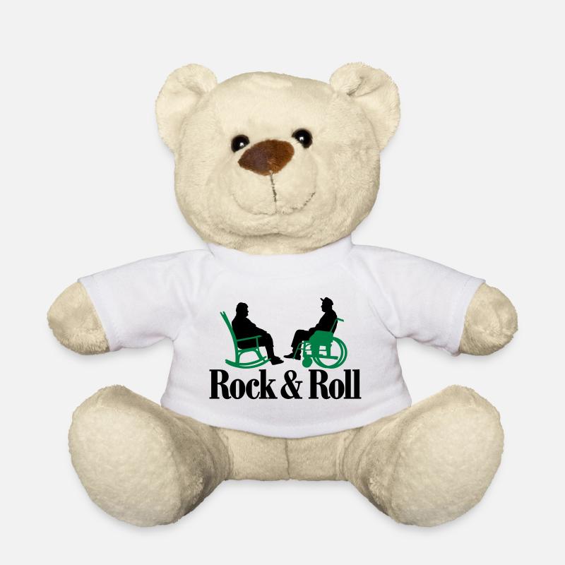 Rock n Roll 2clr New - Teddy Bear - white