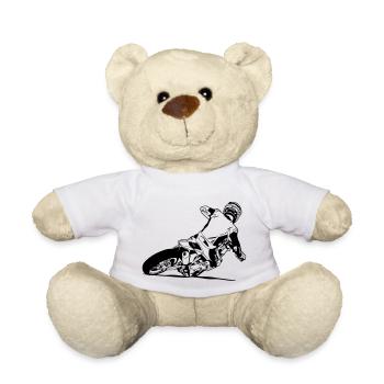 Supermoto - Supermotard - Nounours - blanc - Devant