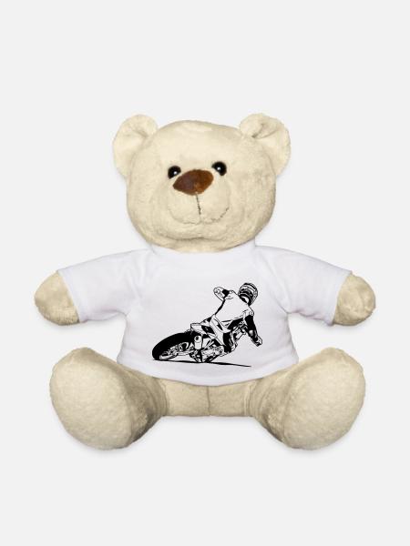 Supermoto - Teddy - Weiß