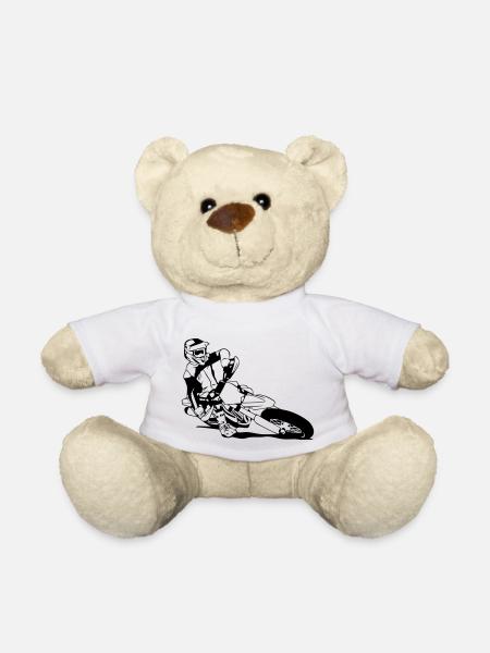Supermoto Racing - Supermotard - Nounours - blanc