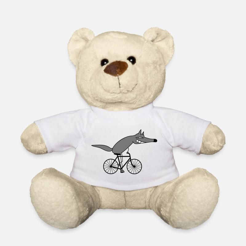 schneller Wolf - Teddy - Weiß