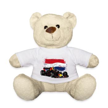 Racecar - Holland Flag - Teddy - Weiß - Vorne
