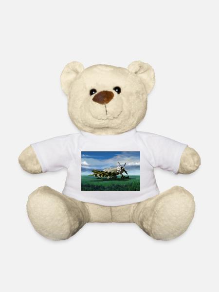 Thunderbolt P-47 - Teddy - Weiß