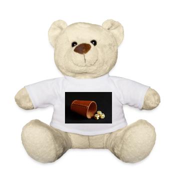 Gobelets cubes - Nounours - blanc - Devant