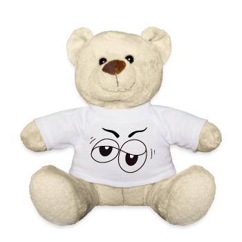 Yeux - Nounours - blanc - Devant