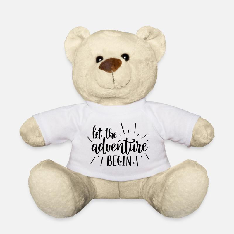 Abenteuerbeginner Motivdesign - Teddy - Weiß