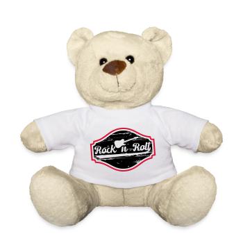 Rock n Roll Baby - Teddy - Weiß - Vorne