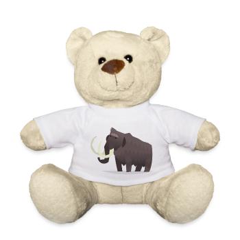 Conception mammouth - Nounours - blanc - Devant
