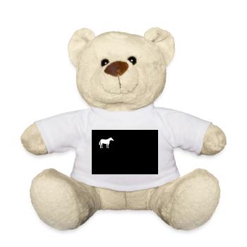 Pferd - Teddy - Weiß - Vorne
