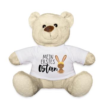 Mein erstes Ostern - Teddy - Weiß - Vorne