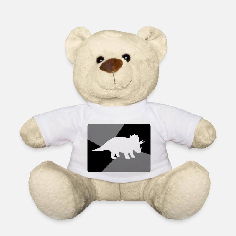 Dinosaurier Dino - Teddy - Weiß