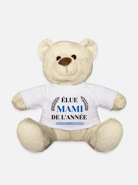 Élue mami de l'année - Nounours - blanc