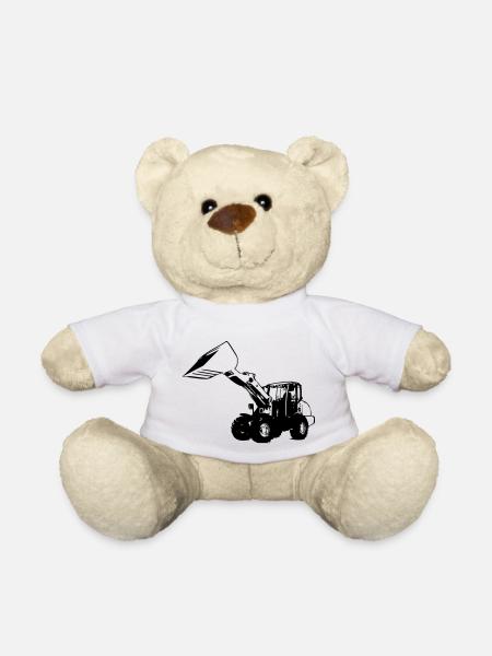Radlader - Teddy - Weiß
