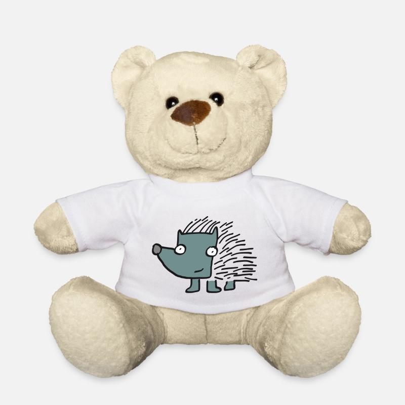 Igel Izo - Teddy - Weiß