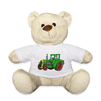 Trekking - Teddy Bear - white - Front