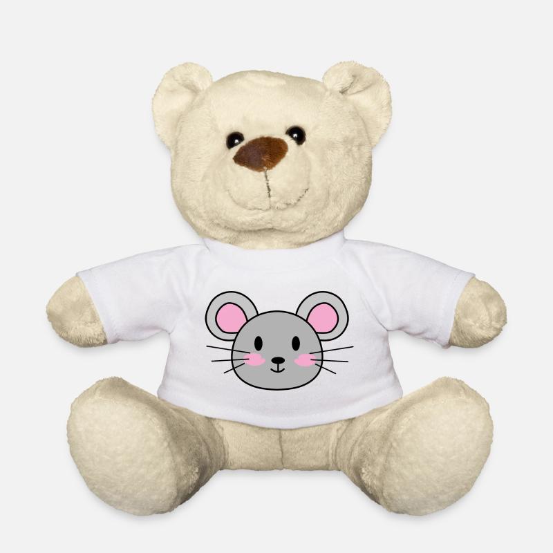 mouse - Teddy Bear - white