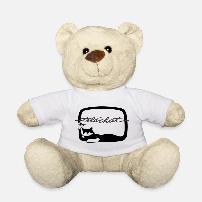 Téléchat - Nounours - blanc