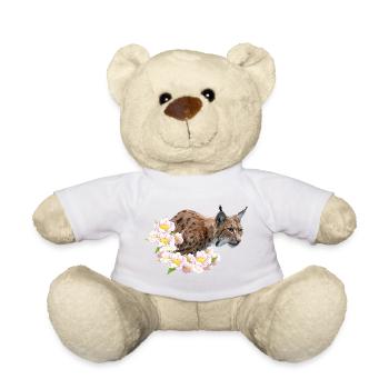 lynx - Teddy Bear - white - Front