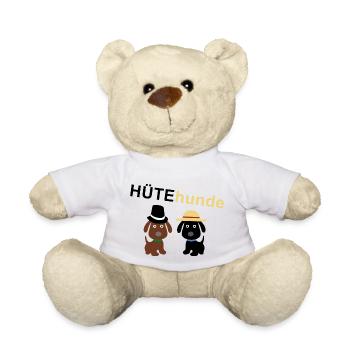 HÜTEhunde - Teddy - Weiß - Vorne