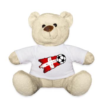 Schweizer Fußball - Teddy - Weiß - Vorne