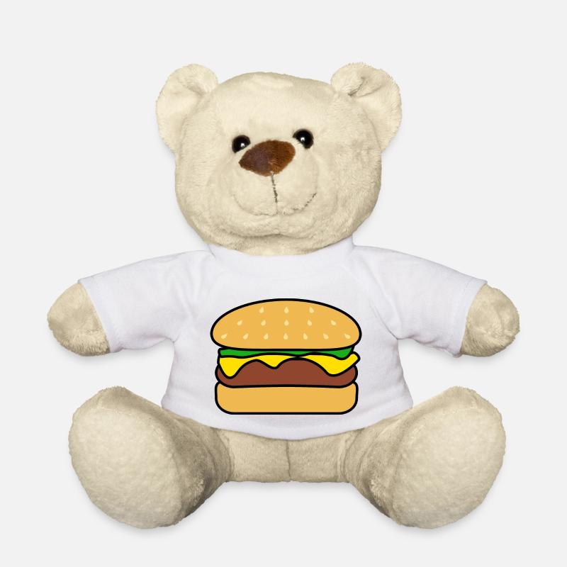 Burger - Nounours - blanc
