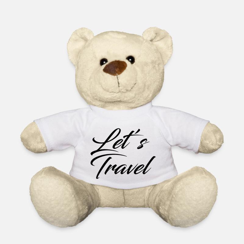 voyageons - Nounours - blanc