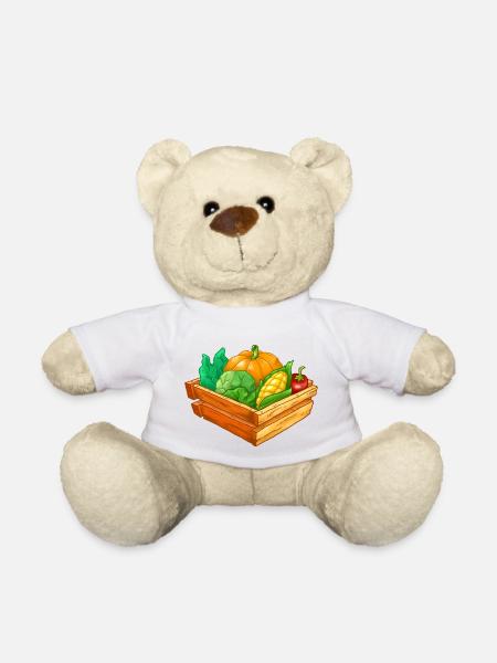 Légume - Nounours - blanc