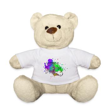 Pferdekopf - Teddy - Weiß - Vorne