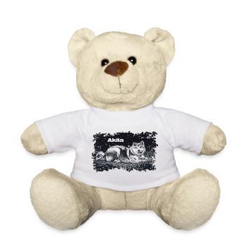 Akita - Teddy - Weiß - Vorne