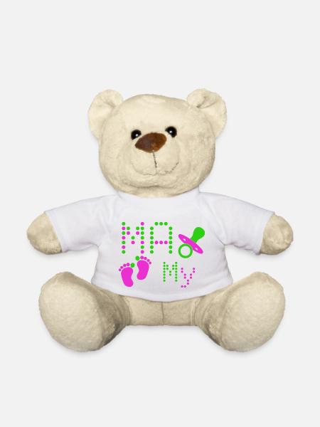 Mamy - Nounours - blanc