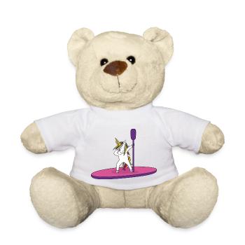 Einhorn Stand Up Paddle - Teddy - Weiß - Vorne