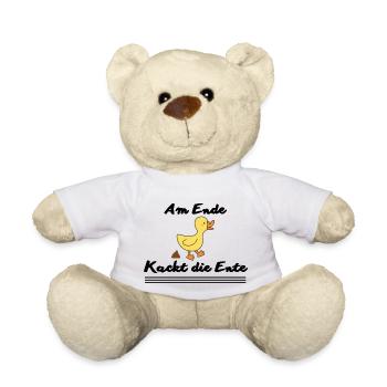 Entenkacke - Teddy - Weiß - Vorne
