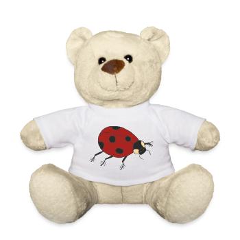 coccinelle - Nounours - blanc - Devant