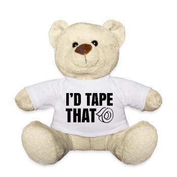 Tape Sport Physio Klebeband Heimwerker Bastler - Teddy - Weiß - Vorne