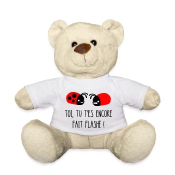 fait flashé - Nounours - blanc - Devant