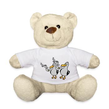 2 Amis Stoner Seagull - Nounours - blanc - Devant