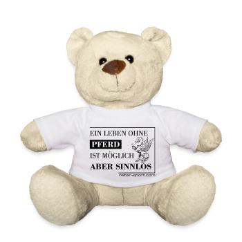 Ein leben ohne Pferd.... - Teddy - Weiß - Vorne