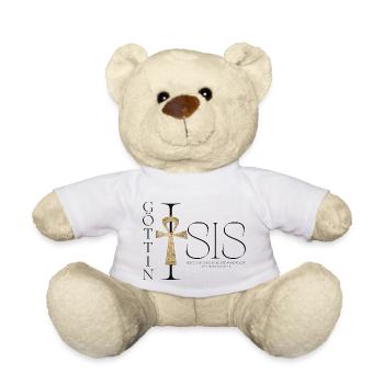 Göttin Isis Strahlende Göttin M K Eyelneiri Design - Teddy - Weiß - Vorne