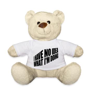 I Have No Idea - Teddy - Weiß - Vorne