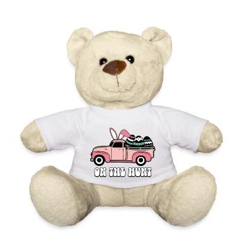 Happy Easter Easter Easter Egg Easter Celebration Easter - Teddy Bear - white - Front