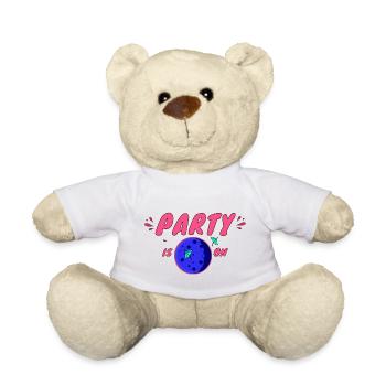 Lieu de la fête - Nounours - blanc - Devant