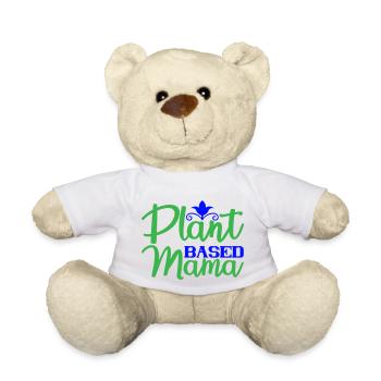 Plant based Mama - Teddy - Weiß - Vorne