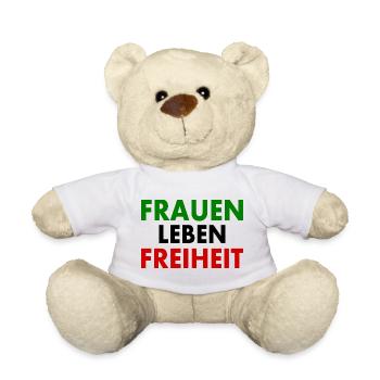 Frauen leben freiheit - Teddy - Weiß - Vorne