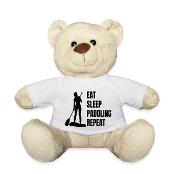 Stand-Up Paddling Stand Up Paddling Stand-Up Paddler Surfing - Nounours - blanc - Devant