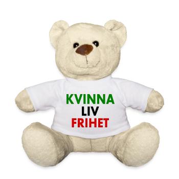 LIBERTÉ DE VIE DE LA FEMME - Nounours - blanc - Devant