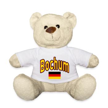 Bochum deutschland flagge - Teddy - Weiß - Vorne